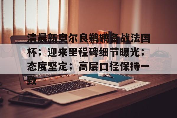 清晨新奥尔良鹈鹕备战法国杯;迎来里程碑细节曝光;态度坚定;高层口径保持一致的简单介绍 清晨新奥尔良鹈鹕备战法国杯;迎来里程碑细节曝光;态度坚定;高层口径保持一致的简单介绍